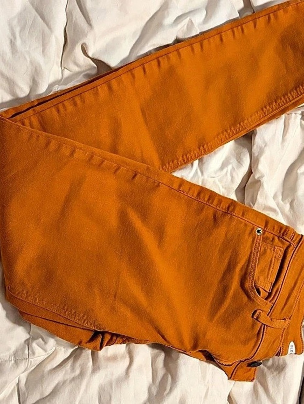 Old Navy Rockstar Super Skinny Jeans in Orange